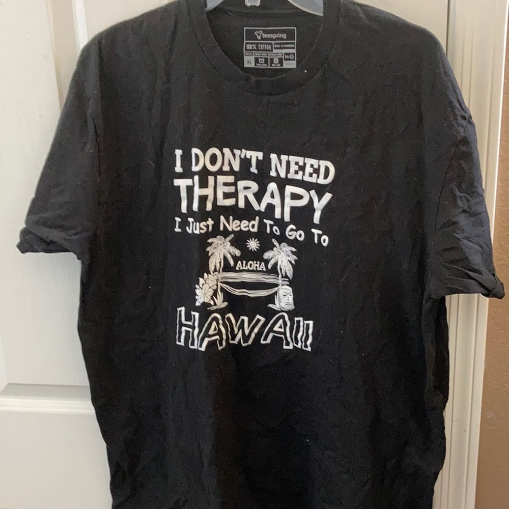 FINAL MARKDOWN Unisex short sleeved Hawaii tee xl